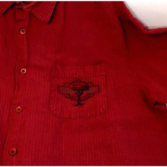 Cubavera Embroidered Cocktail Shirt Blue Agave Tequila Linen Blend Pocket Sz XXL - Picture 12 of 12